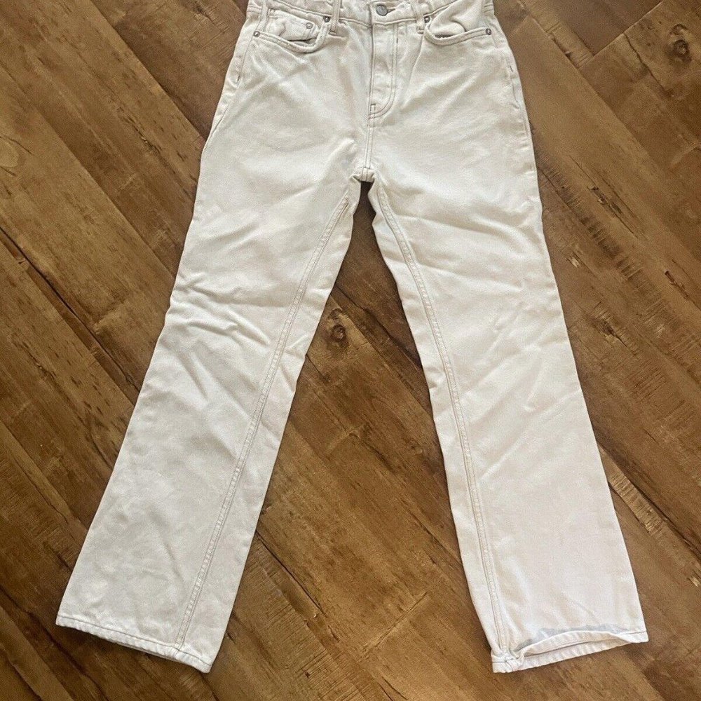 We the Free Women's Size 27 Ivory jeans pants bottoms